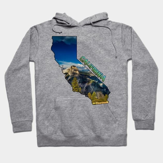 California (Yosemite National Park Half Dome) Hoodie by gorff